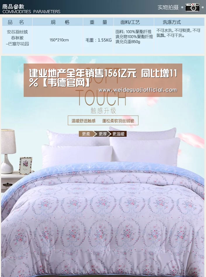 建业地产全年销售156亿元 同比增11%【韦德官网】(图2) 韦德体育